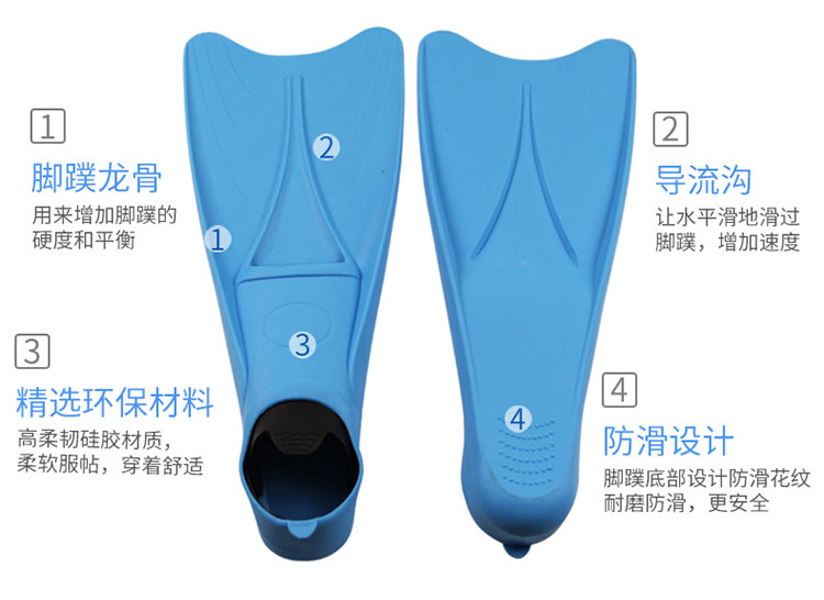 特價(jià)精選 游泳軟鞋舒適腳蹼——暢享潛水新體驗(yàn)